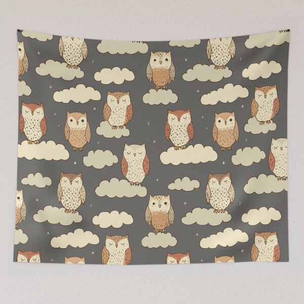 Item preview, Sweet Owl Pattern designed and sold by bapupa.