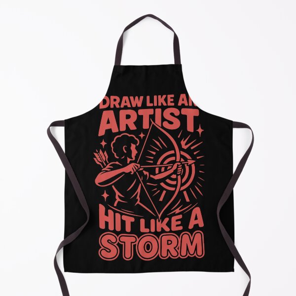 Item preview, Draw Like An Artist Hit Like A Storm Archery Bow designed and sold by LuminOrb.