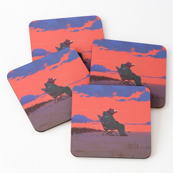Item preview, Sunset Bear Glitch designed and sold by Christian Weiss.