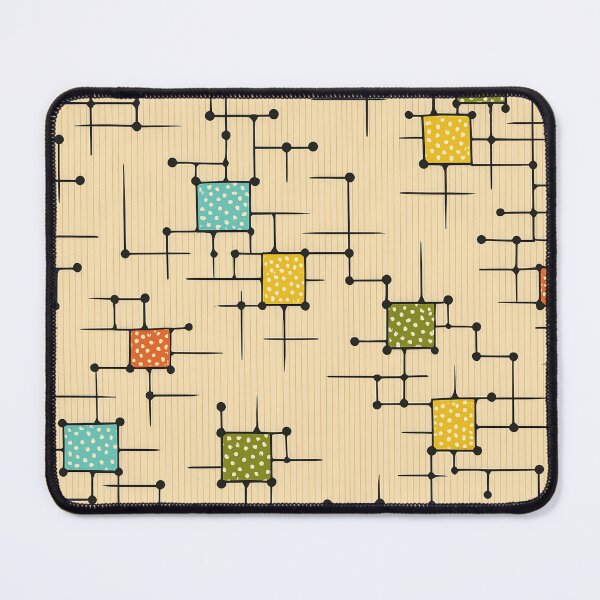 Item preview, Retro Atomic Grid designed and sold by Kaleidoscope Print.