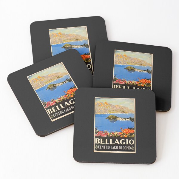 Item preview, Italy Bellagio Lake Como Vintage Italian Travel Advert designed and sold by petrolervied.