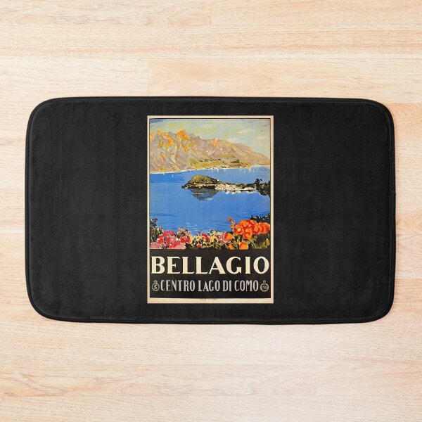 Item preview, Italy Bellagio Lake Como Vintage Italian Travel Advert designed and sold by petrolervied.