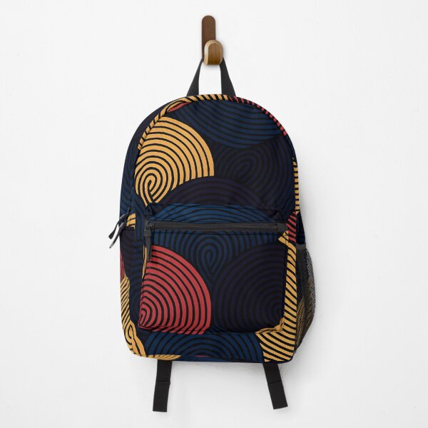 Item preview, Geometric Wave Circles designed and sold by Kaleidoscope Print.