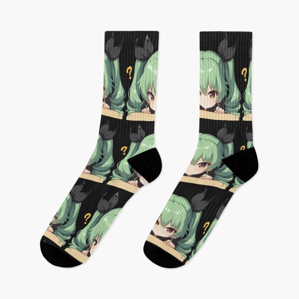 Item preview, Anchovy Chibi Kawaii Peeker Girls und Panzer Anime designed and sold by TorbenKuhano.