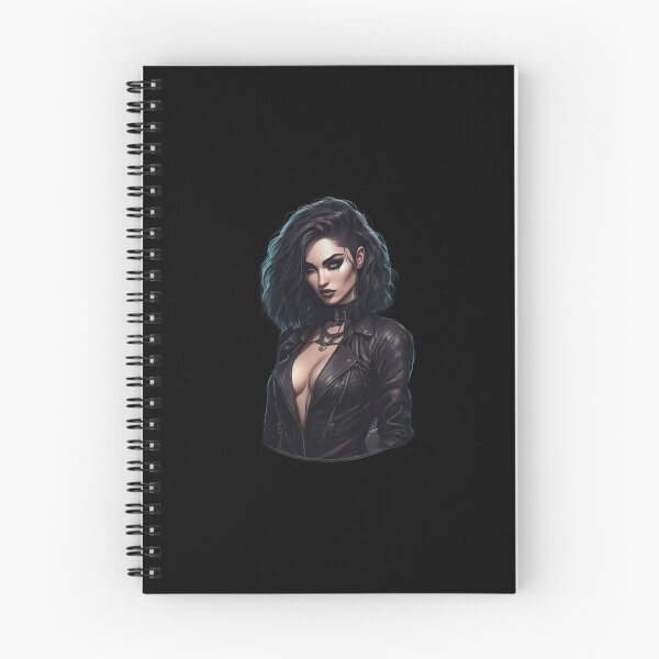 Item preview, Goth Girl, Leather Jacket, Femme Fatale designed and sold by Burn-Ego.