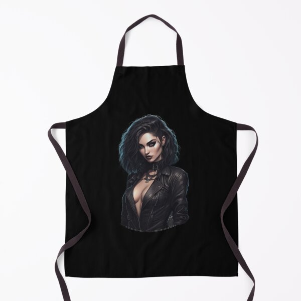 Item preview, Goth Girl, Leather Jacket, Femme Fatale designed and sold by Burn-Ego.