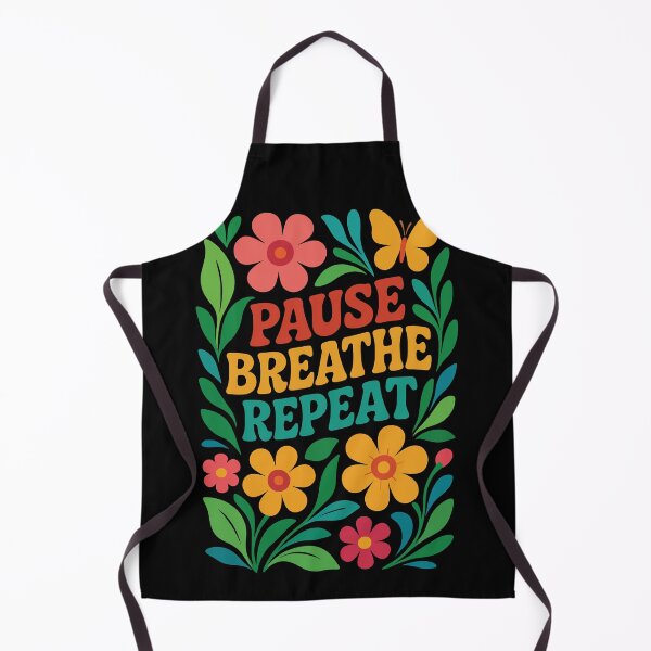 Item preview, Pause Breathe Repeat Mindfulness Affirmation designed and sold by LuminOrb.