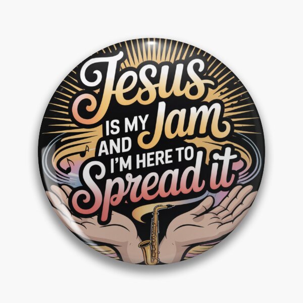 Item preview, Jesus is My Jam and Im Here to Spread It. Religious Jam Session. designed and sold by RDRdesign.