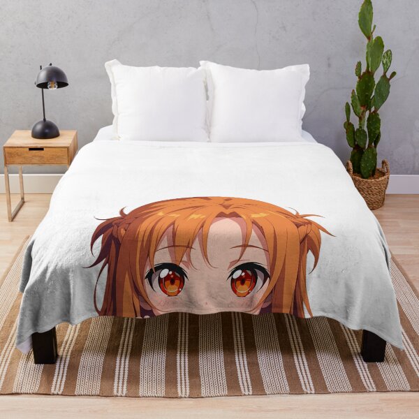 Item preview, Asuna Sword Art Online Chibi Kawaii Peeker Anime designed and sold by TorbenKuhano.
