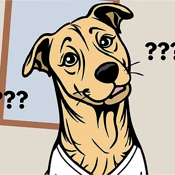 Artwork thumbnail, Confused Rhodesian Ridgeback - Dog Meme by SimpleDesigns12