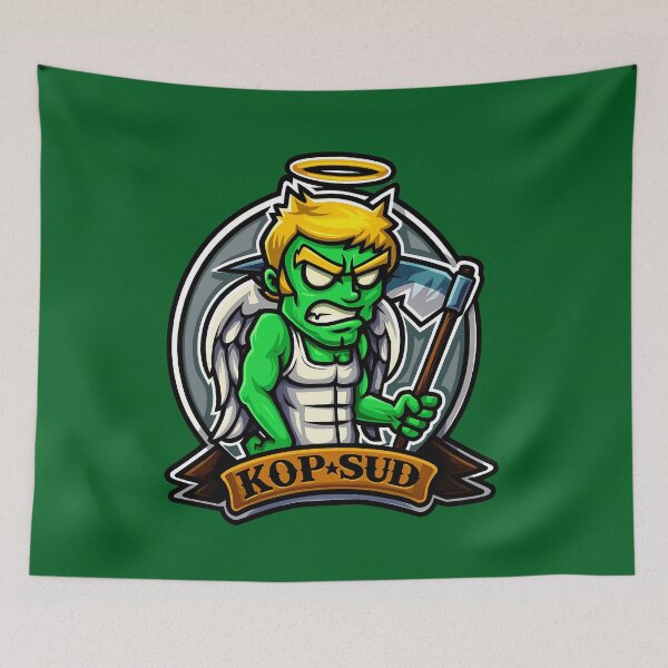 Item preview, Kop Sud Les Verts Loyauté, Ferveur designed and sold by canvasriddle.