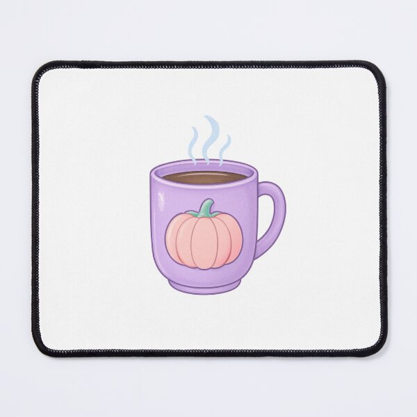 Item preview, Cute Pumpkin Coffee Mug – Cozy Fall Aesthetic Illustration designed and sold by Liv Solara.