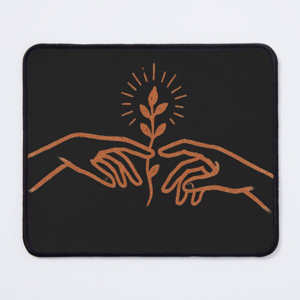 Item preview, Hands nurturing growth and self-love designed and sold by unscriptedPixel.
