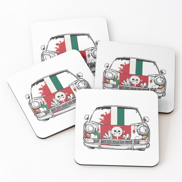 Item preview, Mexican flag Car Bumper designed and sold by Uglyandcute.