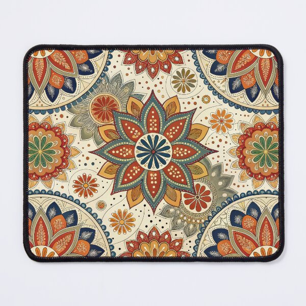 Item preview, Seamless Bohemian Mandala Floral Pattern designed and sold by RGShirtWorks.