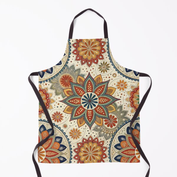 Item preview, Seamless Bohemian Mandala Floral Pattern designed and sold by RGShirtWorks.
