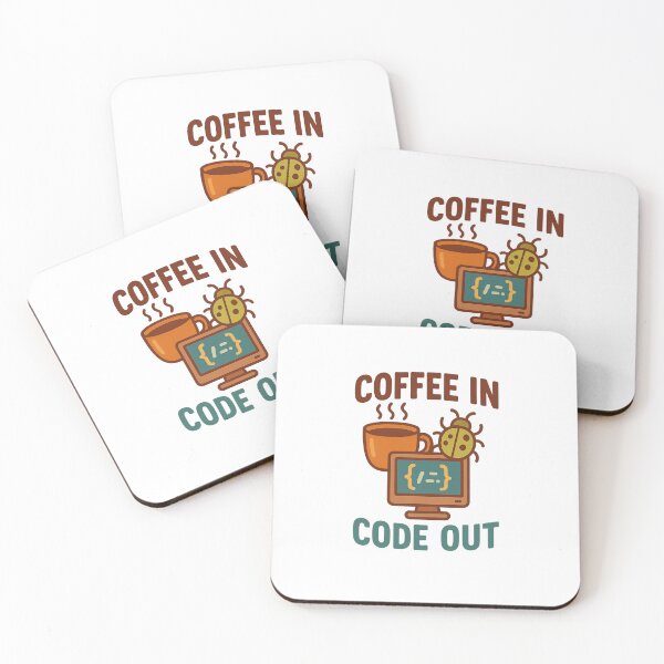 Item preview, I Turn Coffee Into Code designed and sold by Paninides.