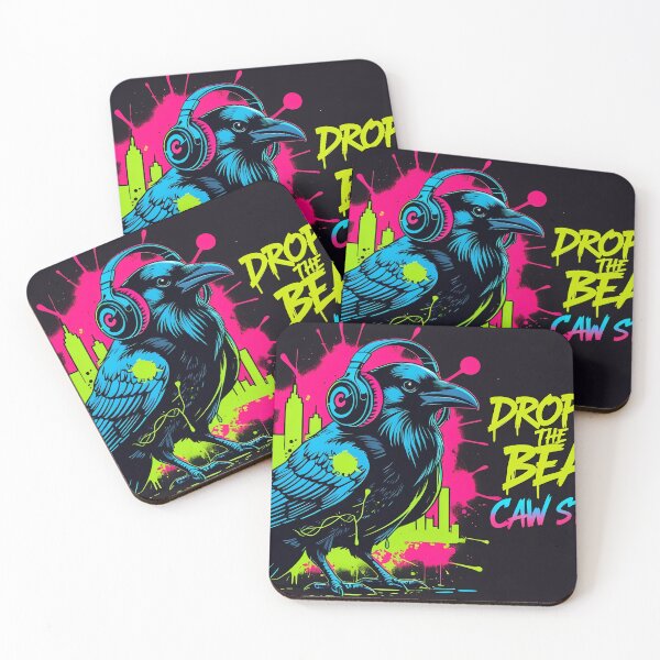 Item preview, Drop the Beat – Caw Style! ?? designed and sold by Azrael's Abstract.