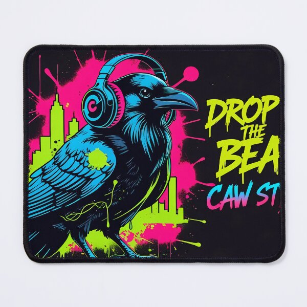 Item preview, Drop the Beat – Caw Style! ?? designed and sold by Azrael's Abstract.