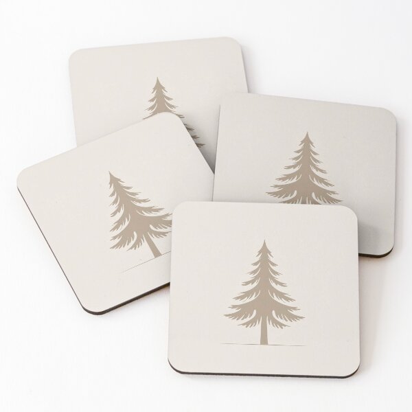 Item preview, Neutral Merry Christmas Tree  Beige designed and sold by MoonMonkeyNbear.