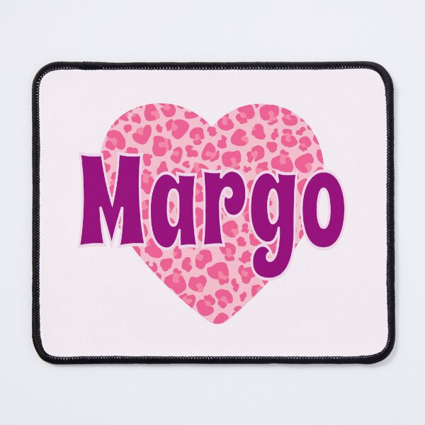 Item preview, Margo Name Pink Leopard Heart  designed and sold by Jeallan Designs.