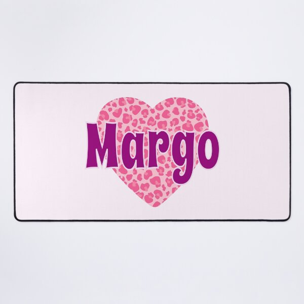 Item preview, Margo Name Pink Leopard Heart designed and sold by Jeallan Designs.