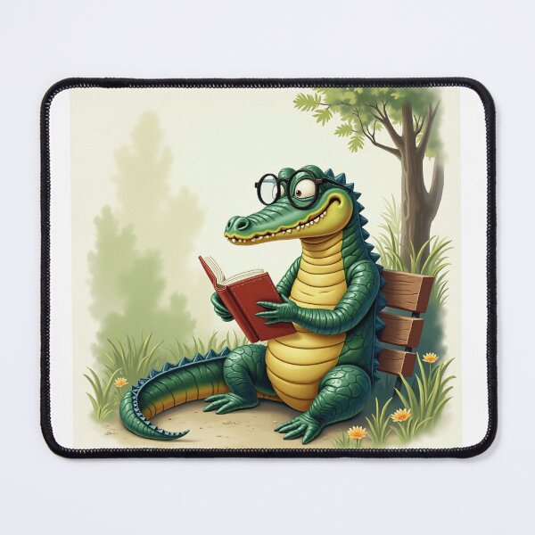 Item preview, Crocodile reading a book designed and sold by RLC276.