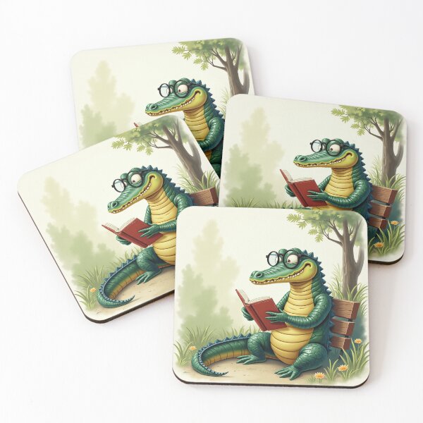 Item preview, Crocodile reading a book designed and sold by RLC276.