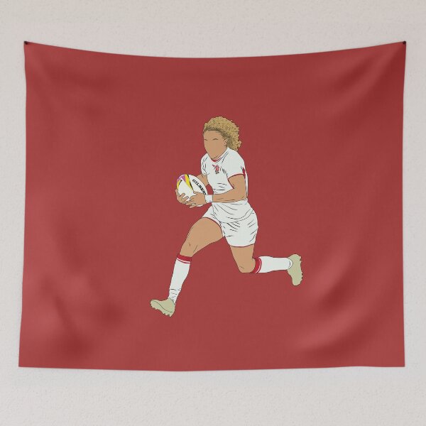 Item preview, Ellie Kildunne, minimalista de rugby de Inglaterra designed and sold by Hevding.