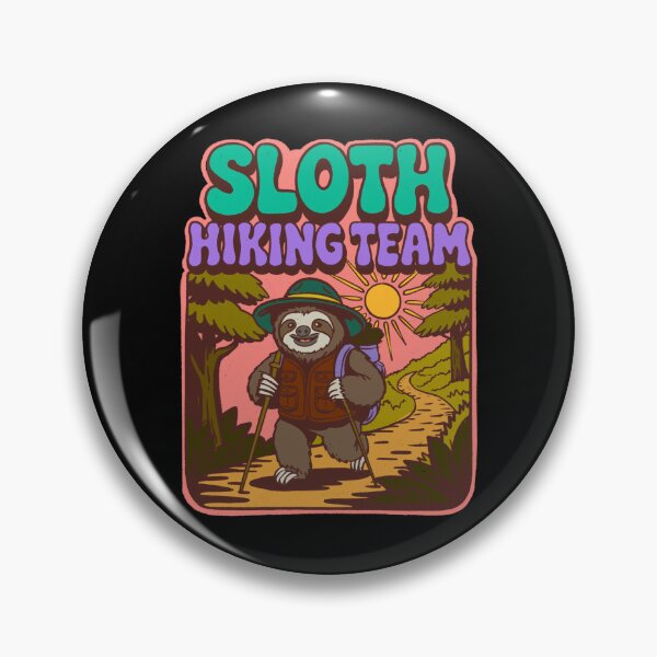 Item preview, Sloth Hiking Team designed and sold by IHateDumplings.