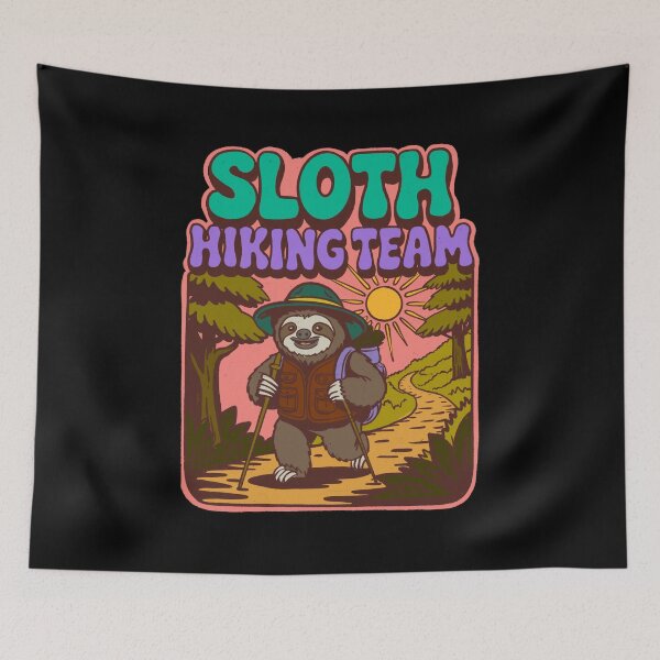 Item preview, Sloth Hiking Team designed and sold by IHateDumplings.