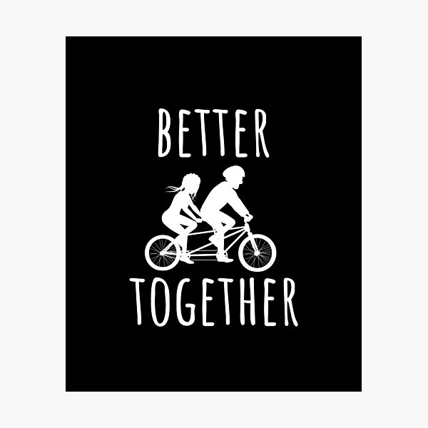 Tandem Bike T-Shirt & Gift Photographic Print