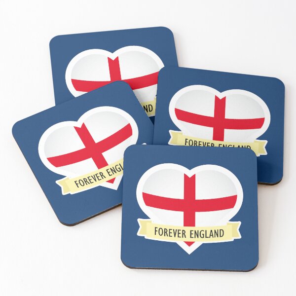 Item preview, Forever England Heart Pattern designed and sold by ArtByPMW.