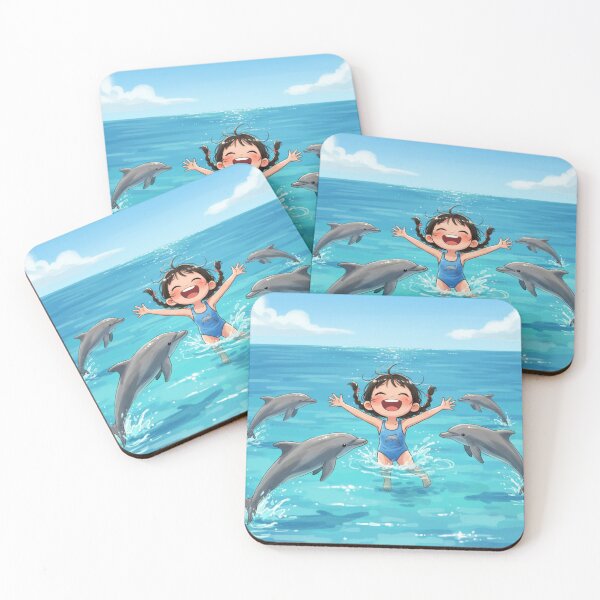 Item preview, frolicking with the dolphins designed and sold by ritusdesigns.