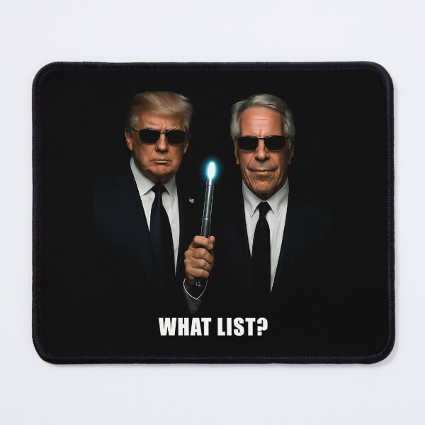 Item preview, What List Donald Trump With Jeffrey Epstein Meme designed and sold by KyleBradtke.