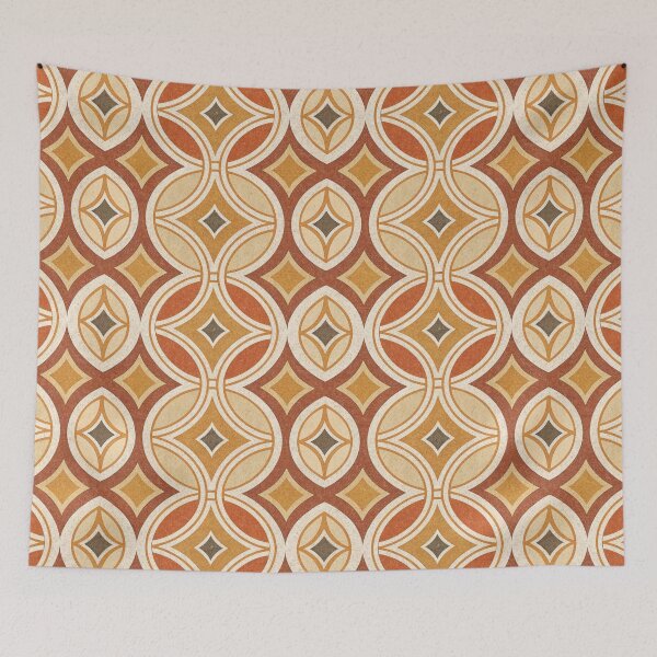 Item preview, Retro Geometric Tile Pattern designed and sold by RGShirtWorks.