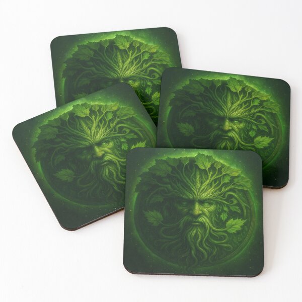 Item preview, The Green Man – Spirit of the Forest designed and sold by EarthandOcean.