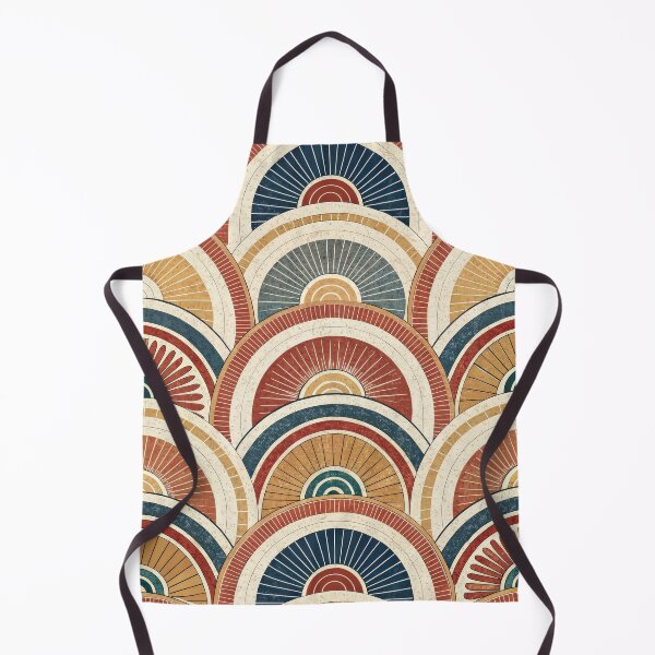 Item preview, Art Deco Seamless Fan Pattern designed and sold by RGShirtWorks.