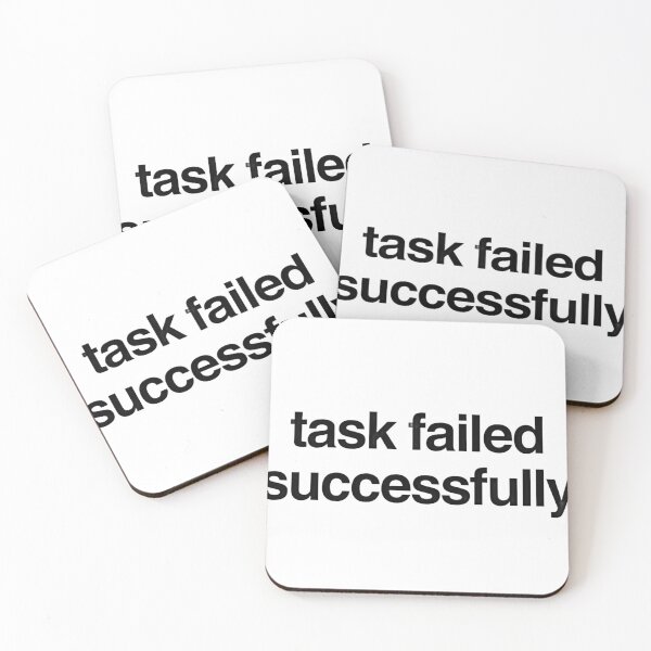 Item preview, task failed successfully designed and sold by p0lk4.