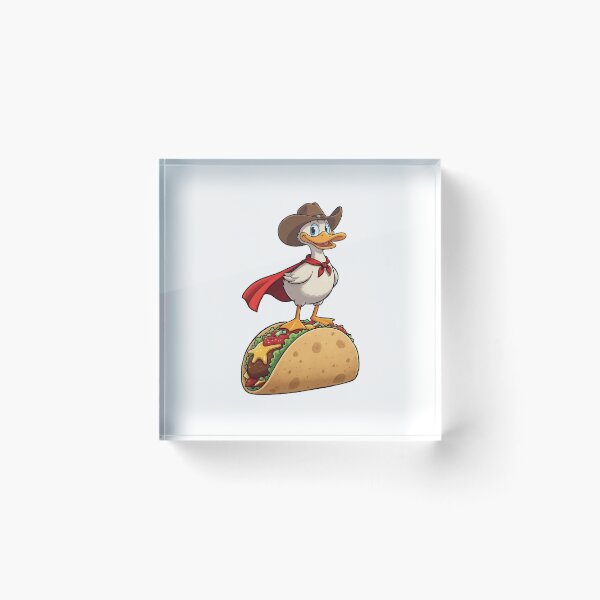 Item preview, Mexican flag tacos Duck Meme designed and sold by Uglyandcute.