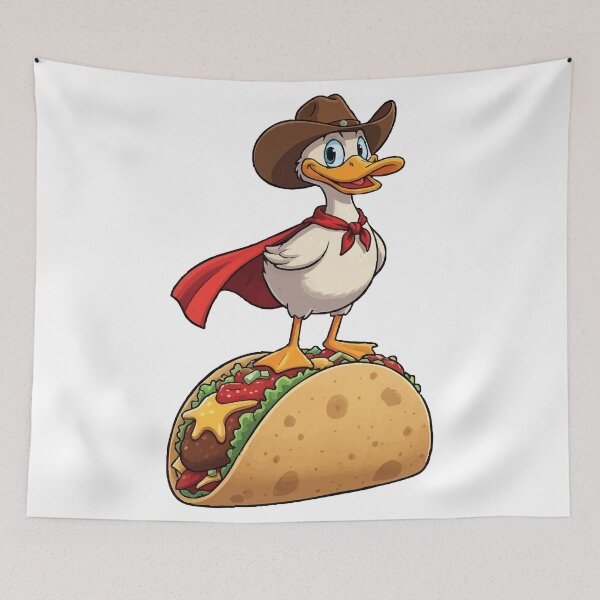 Item preview, Mexican flag tacos Duck Meme designed and sold by Uglyandcute.