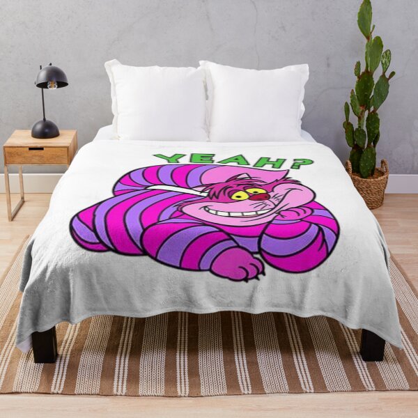 Item preview, Cheshire Cat "Yeah?" Cartoon designed and sold by kyokyyosei.