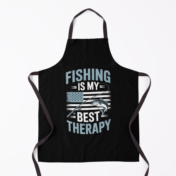 Item preview, Fishing Therapy Funny Fishing Lovers designed and sold by CookWorldLaughs.