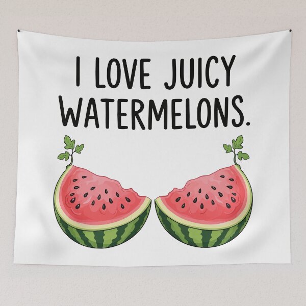 Item preview, I love juicy watermelons designed and sold by Amir Faysal.