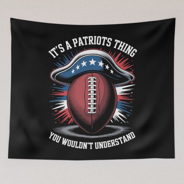 Item preview, Football Lovers Support Us Patriotic designed and sold by CookWorldLaughs.