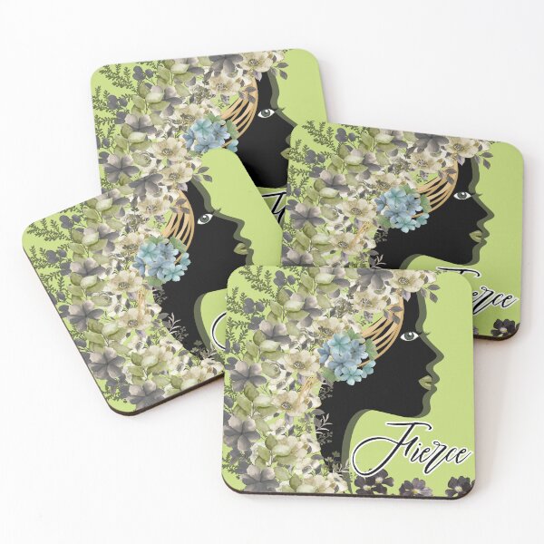 Item preview, Elegant Floral Woman Goddess of Fierce designed and sold by tinkeybabes.