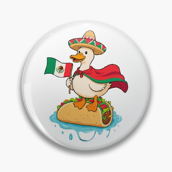 Item preview, Mexican flag tacos Duck Meme designed and sold by Uglyandcute.