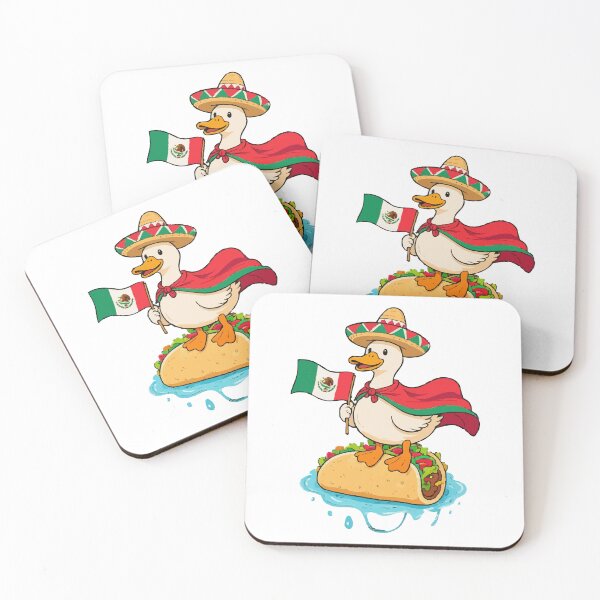 Item preview, Mexican flag tacos Duck Meme designed and sold by Uglyandcute.