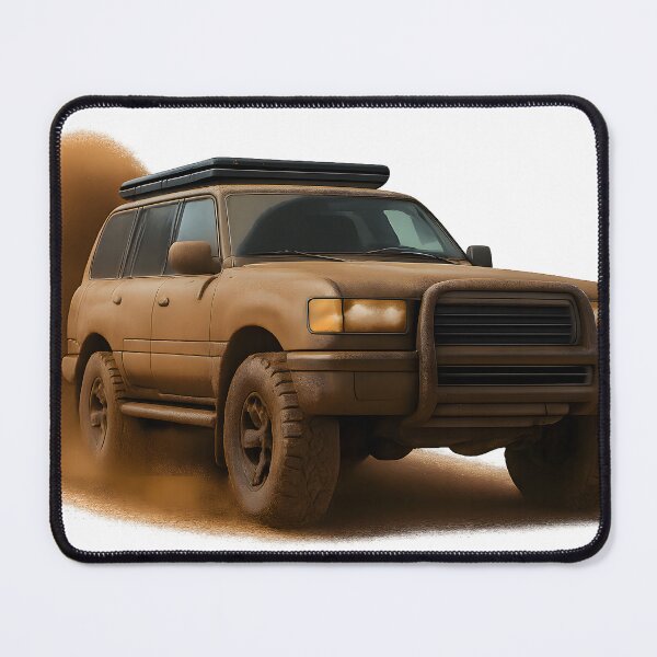 Item preview, 4x4 driving through mud designed and sold by The Woven Wardrobe.