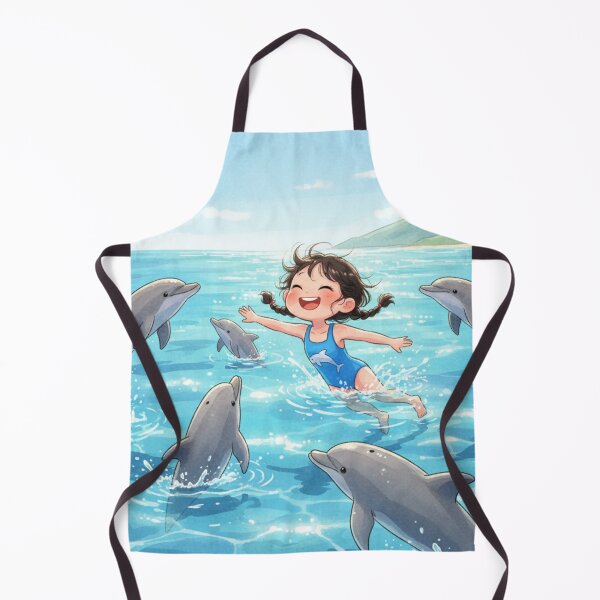 Item preview, leaping with the dolphins designed and sold by ritusdesigns.